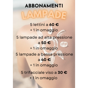 Abbonamenti Lampade